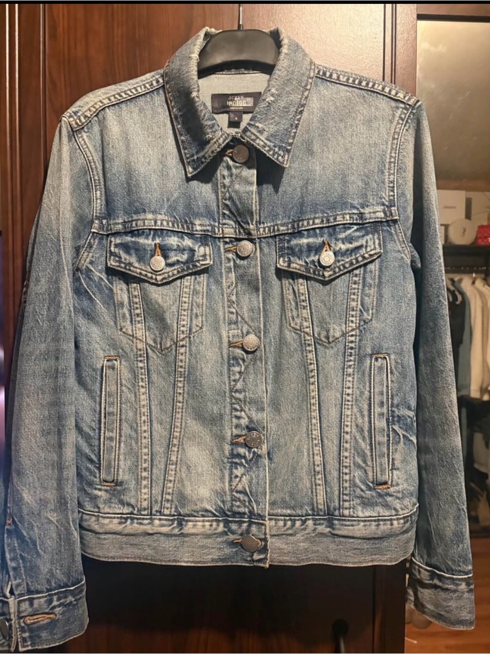 J. Crew Light Wash Denim Jacket - Men's